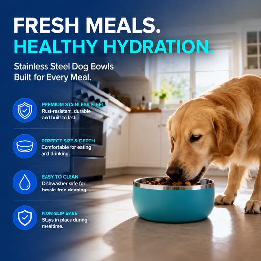 Cooling Dog Bowl - Healthy Hydration Starts Here