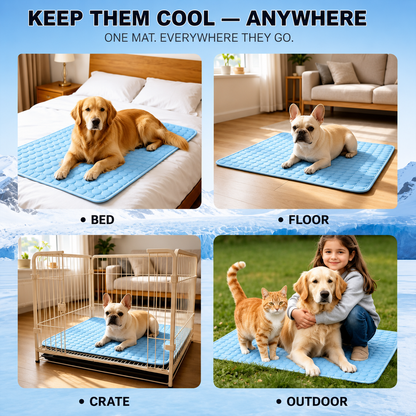FrostMat™ - Self-Cooling Pet Mat That Keeps Dogs & Cats Cool All Summer 2.0